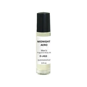 Midnight Aero Fresh Aromatic Citrus Men's Fragrance Oil Roll-On Scent